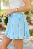 Addison Blue Skort