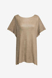 Lagoon Tunic Gold Metallic Knit