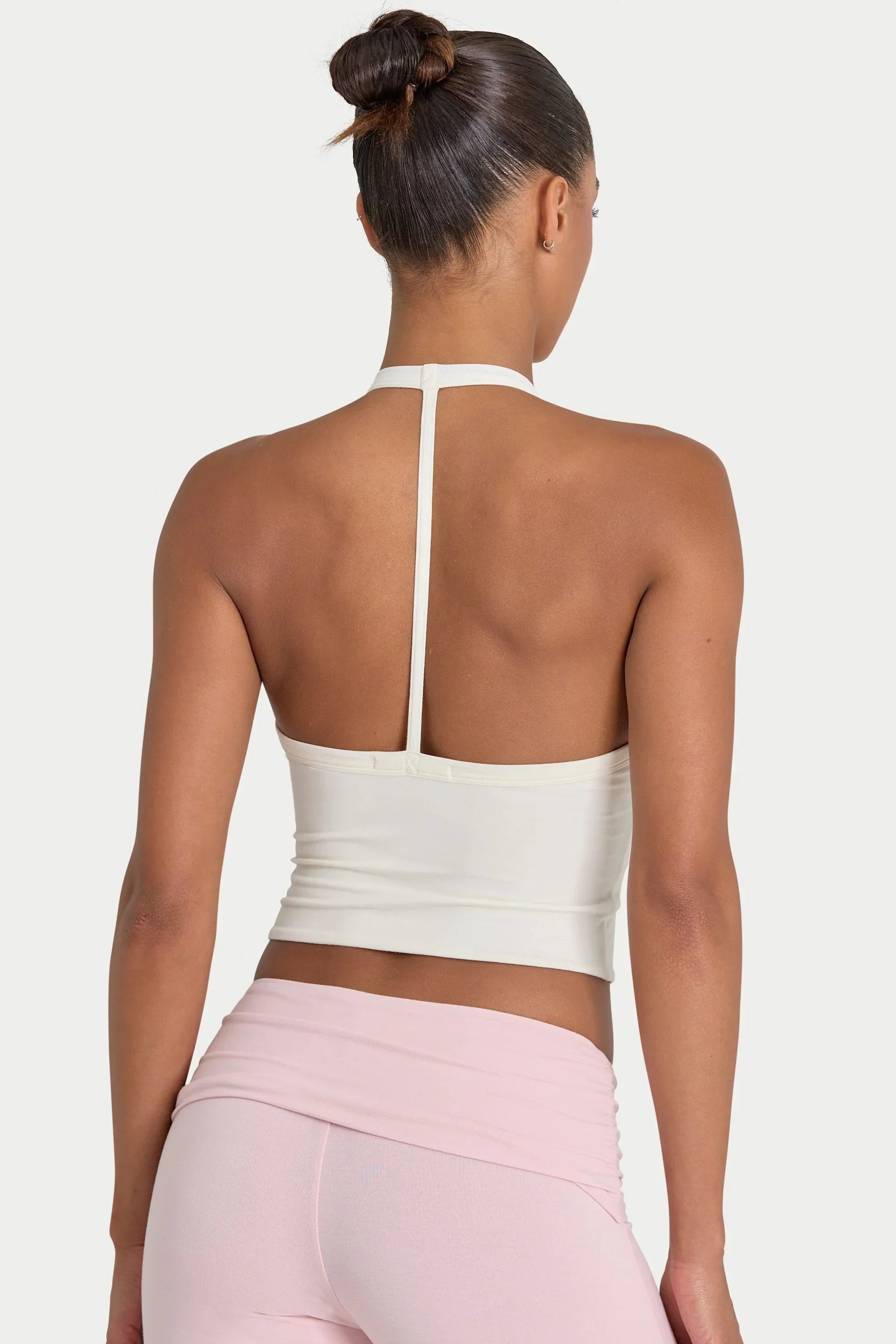 ButterCloud Crop Tank Top in Coconut
