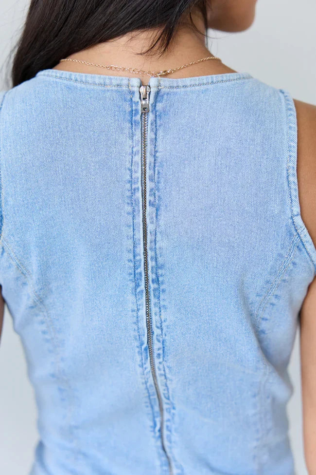 Blaze Denim Maxi Dress