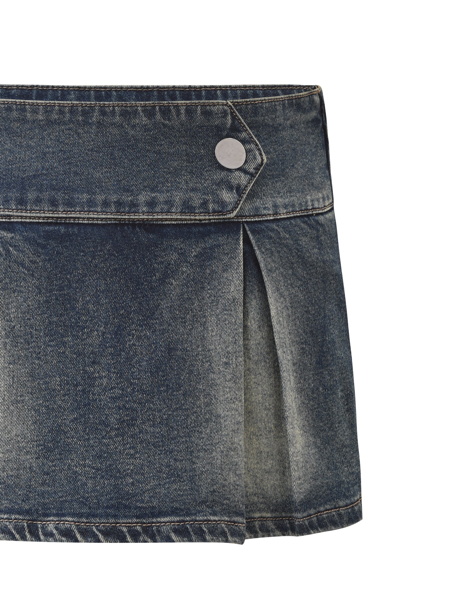 LUPITA SKORT MID WASH