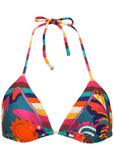 Hamptons Diamond Stitch Triangle Top Retro Chicka Combo