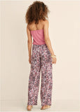 Abstract Mirage Jumpsuit Cream Multi