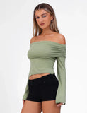 DIEDRE JUMPER GREEN