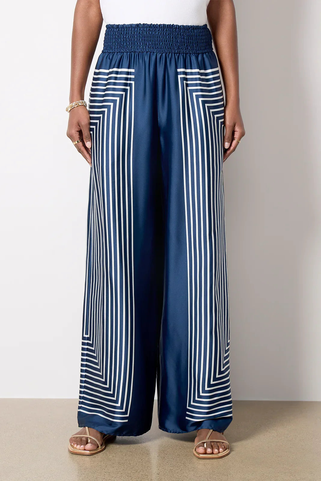Geo Satin Pant