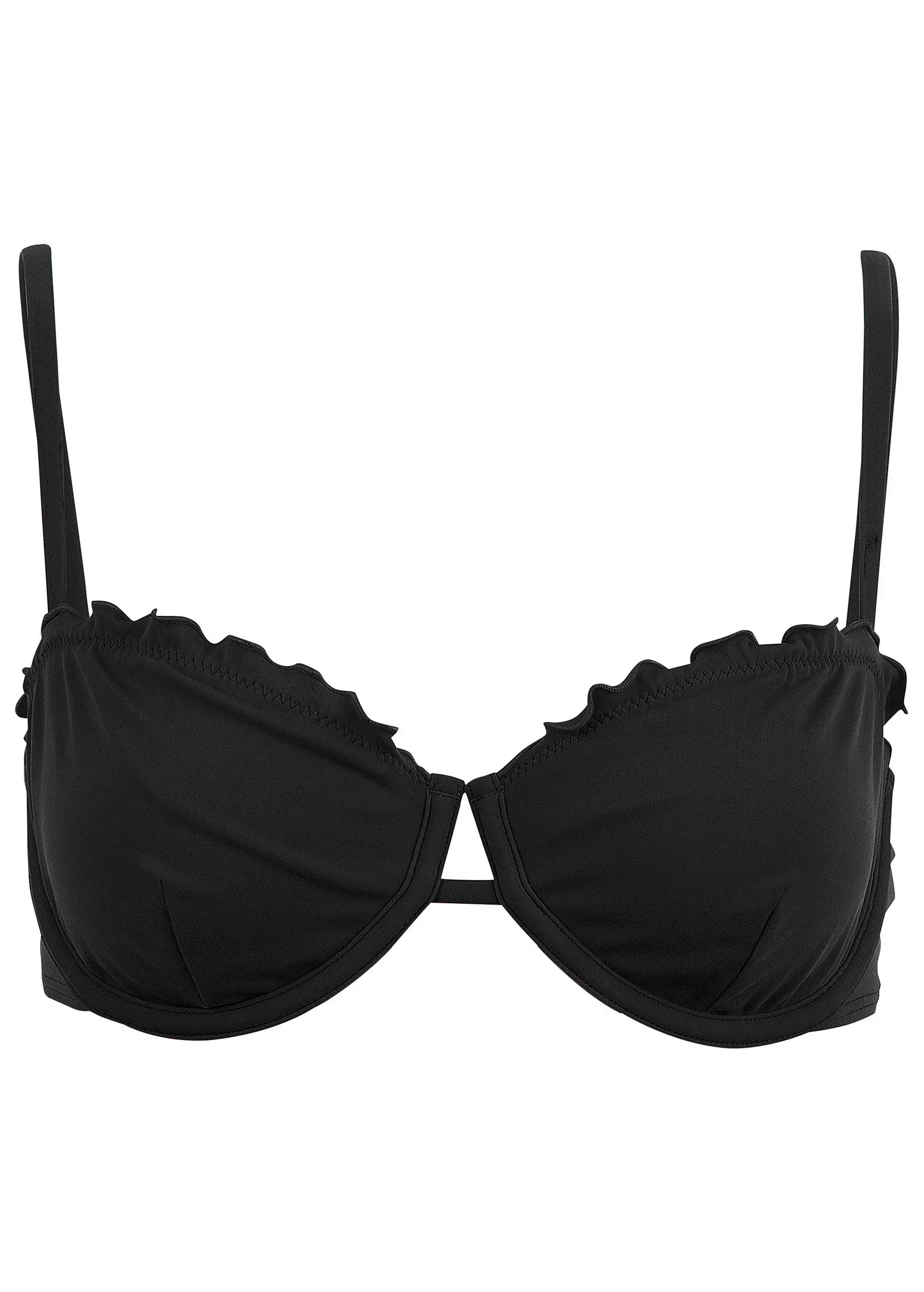 Bermuda Bikini Top Black Beauty