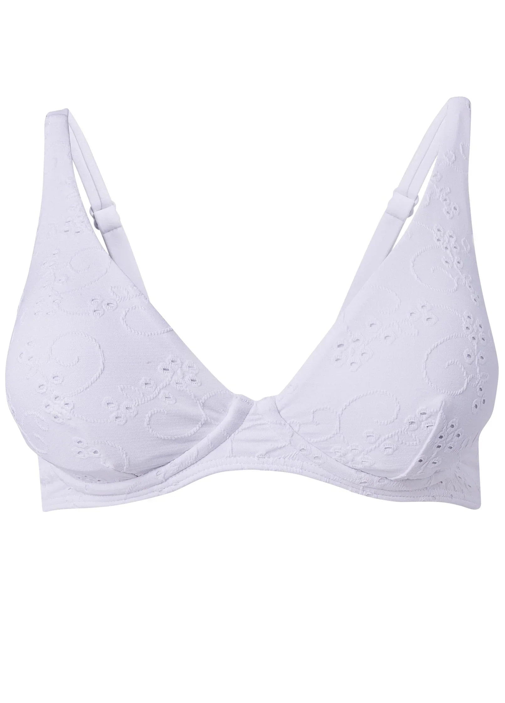 Plunge Enhancer Bikini Top Lovely Lady