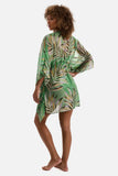 Parker Mini Caftan Coastal Leaves