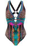 Barbados One Piece Swimsuit Jungle Beauty