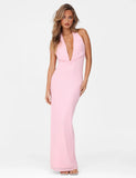 CRESSIDA MAXI DRESS PINK BABY PINK