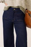 Slim Palazzo Modernist Pocket