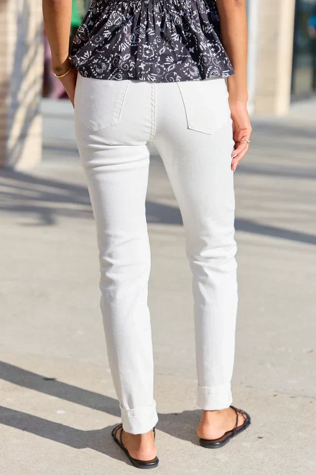 My Favorite White Skinny Jeans