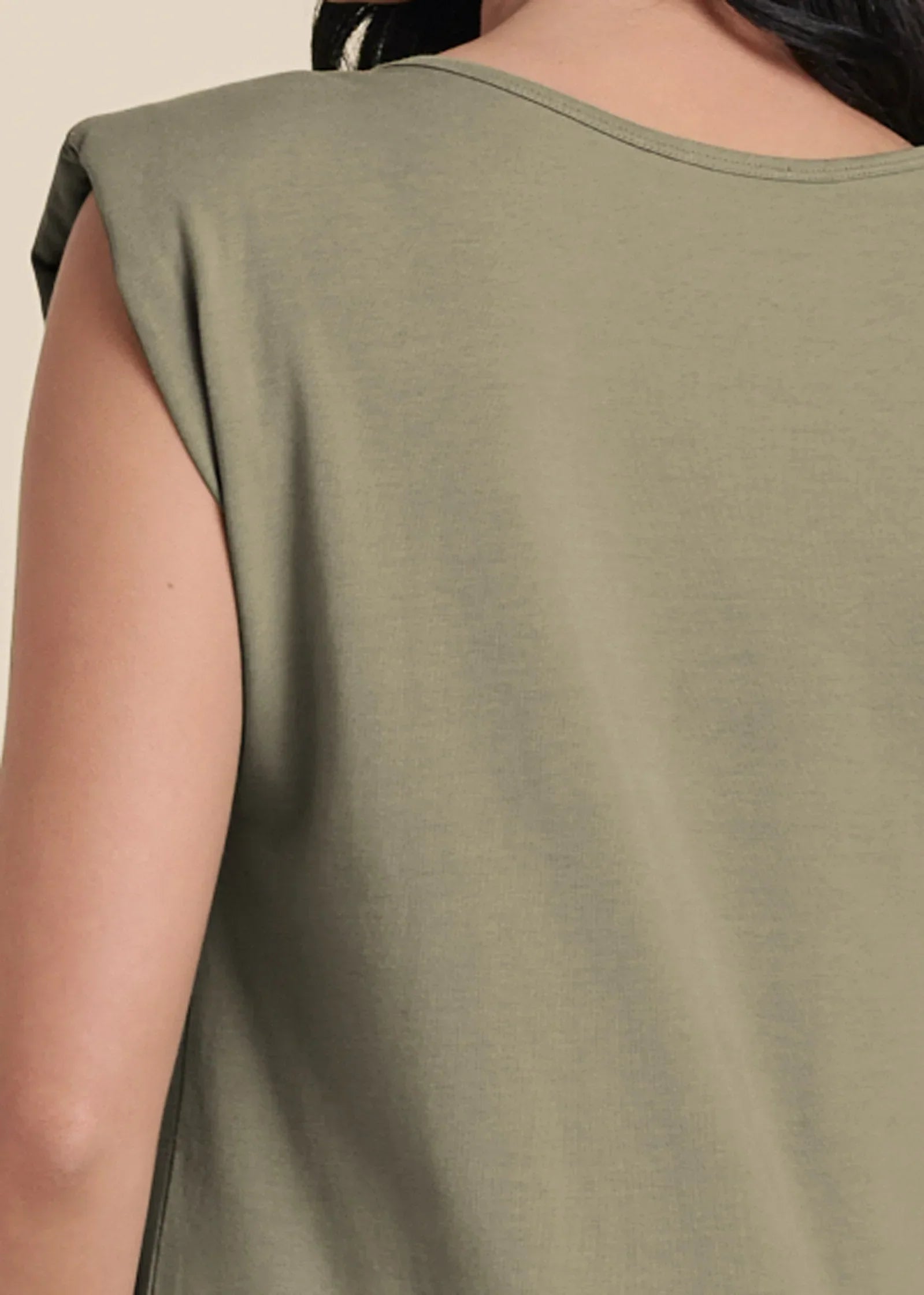 Easy Shift Dress Olive