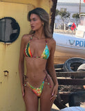 FINLEA BIKINI TOP MULTI TROPICAL FLORAL