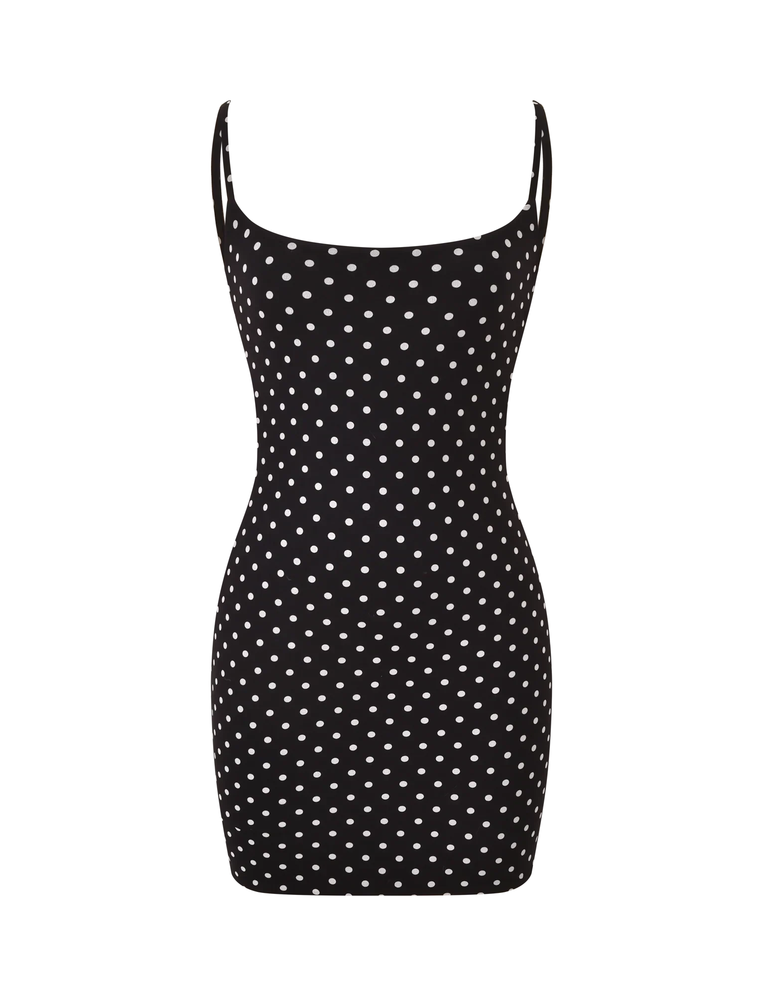 MINERVA MINI DRESS 20 BLACK POLKA DOT