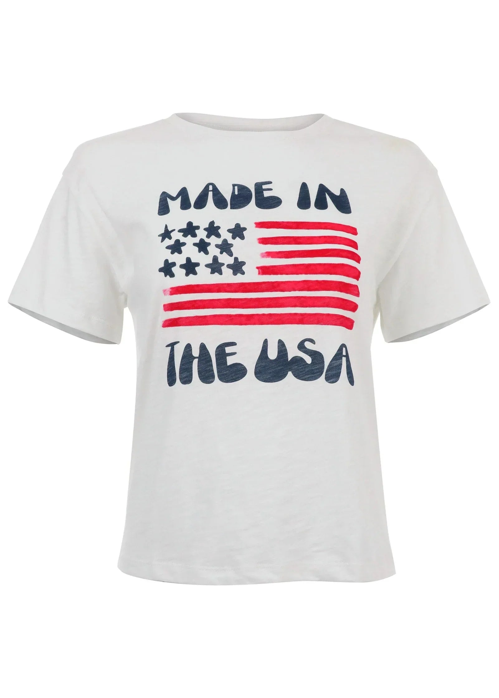Made In The Usa Graphic Tee Cloud Dancer