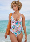 Paros Underwire Tankini Top Fiesta Floral