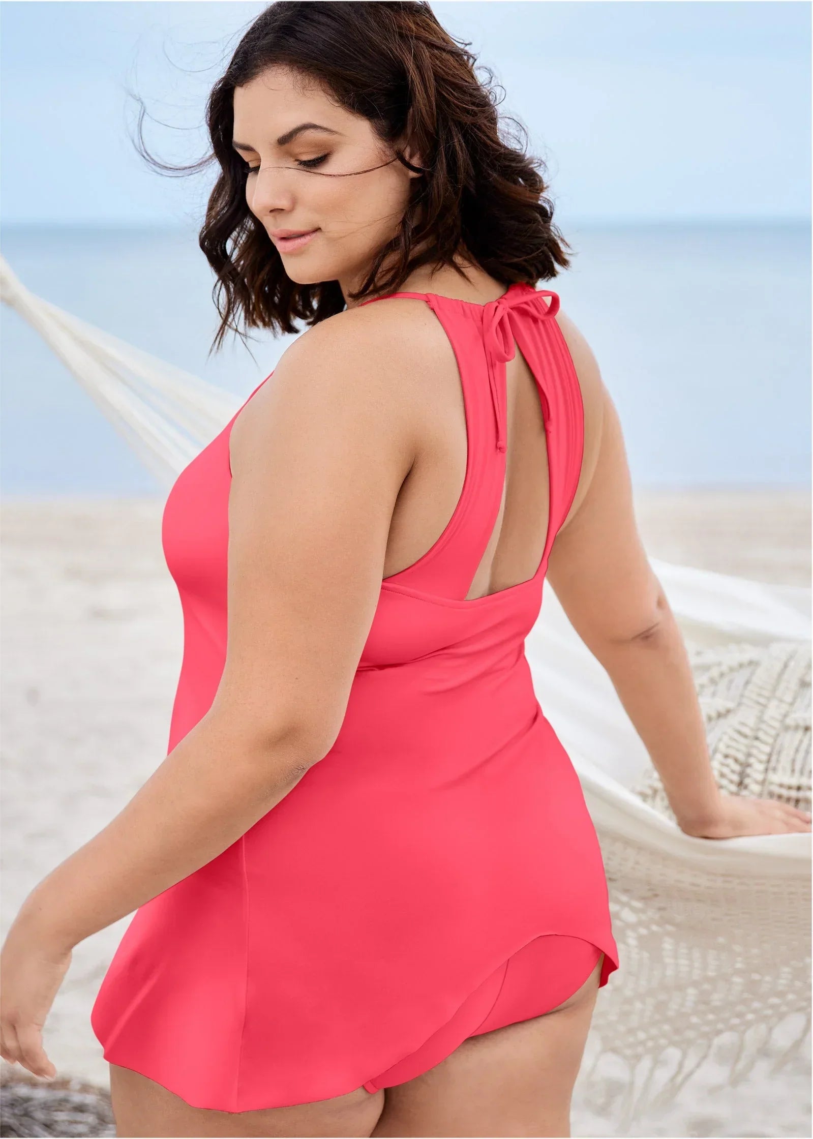 Georgia Tankini Top Sunset Pink