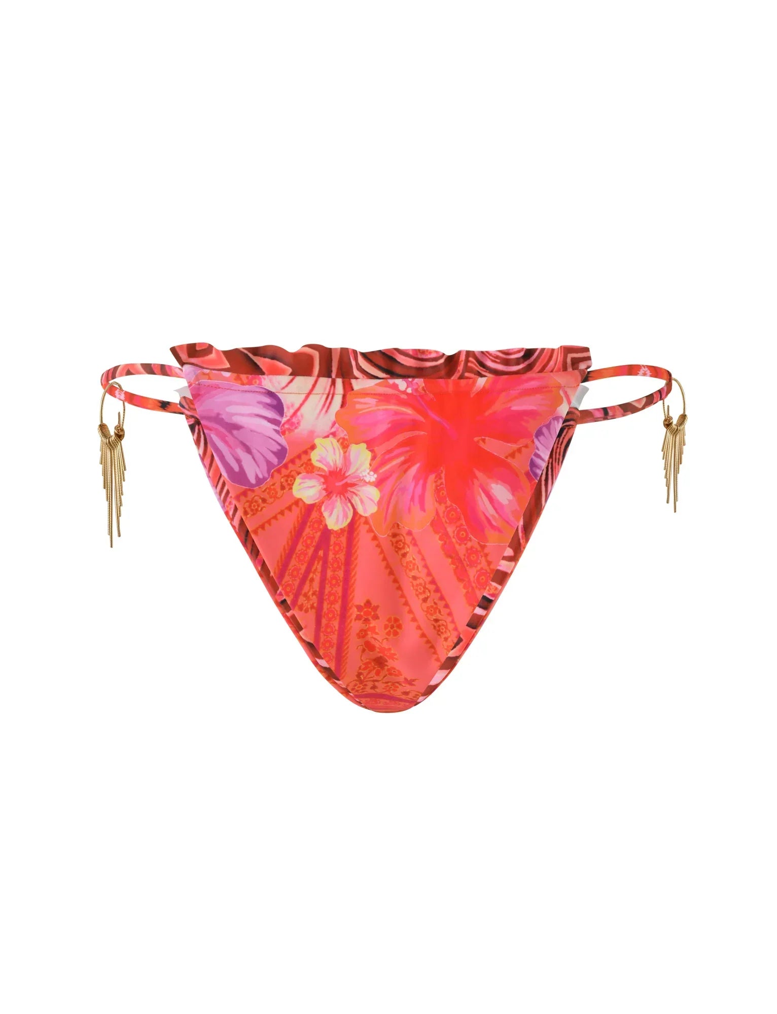 CIANA BIKINI 2PC BOTTOM PINK FLORAL PINK TROPICAL