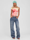 ESTRELLA JEAN MID WASH
