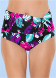 Leila High Waist Bottom Neon Tropical
