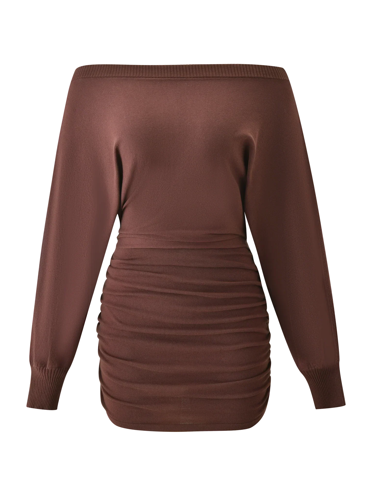JANINE MINI DRESS CHOCOLATE
