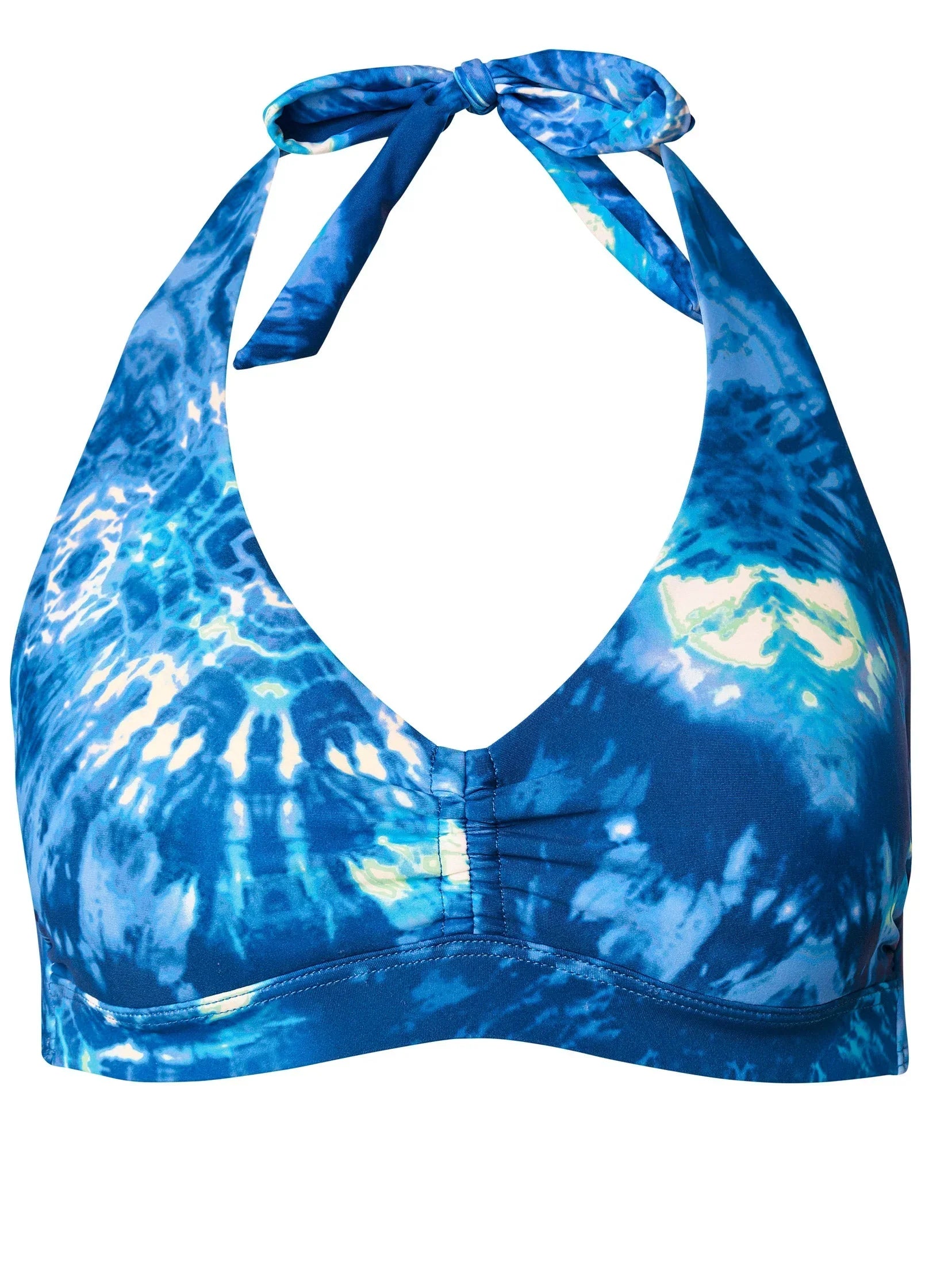 Heavenly Halter Top Blew Tie Dye