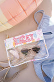 KenzKustomz Bikinis Clear Pouch Vacay