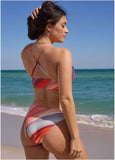 Bimini Long Line Top Dark Rainbow