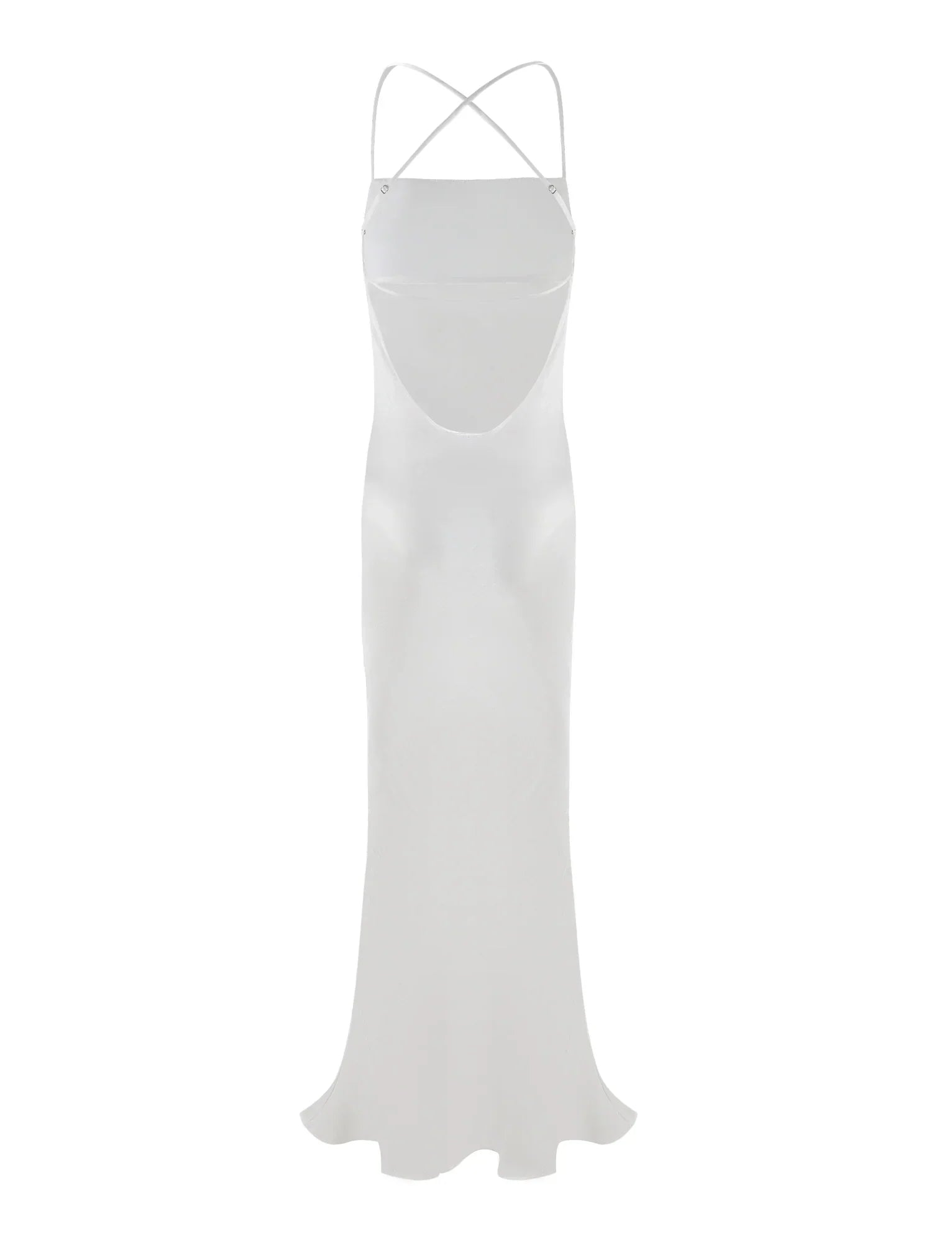 KIAH MAXI DRESS WHITE ICE