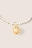 Classic Pearl 3mm Bracelet w Bead