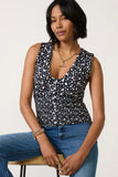 Hali Button Up Tank