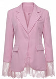 Sundae Treat Blazer Pink