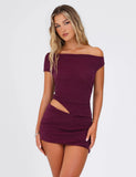 COBI MINI DRESS 20 PURPLE
