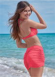 Push Up Bikini Top Sunset Pink