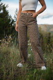 Wild Things Leopard Wide Leg Pants SALE