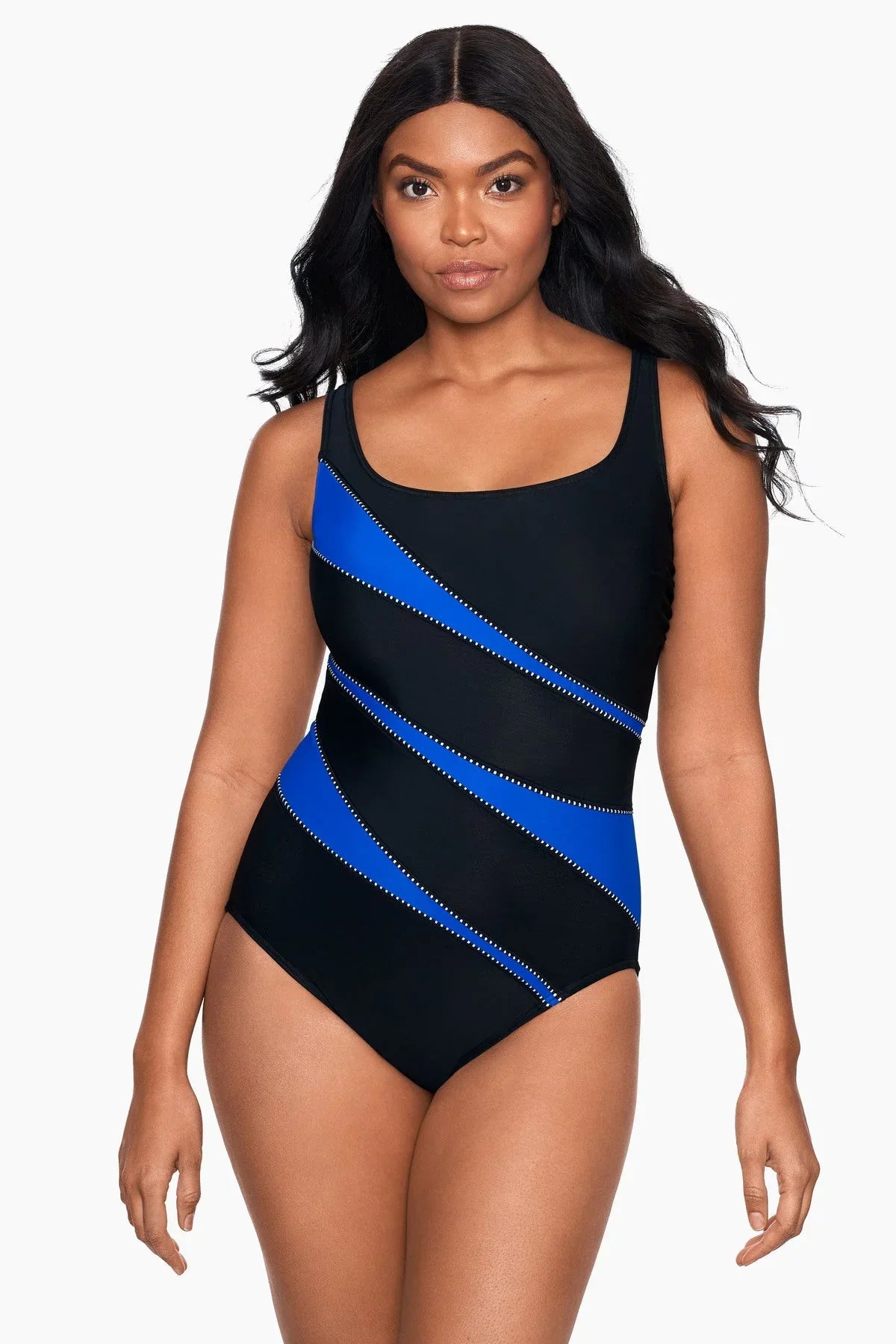 DD Cup Helix One Piece in Colorblock