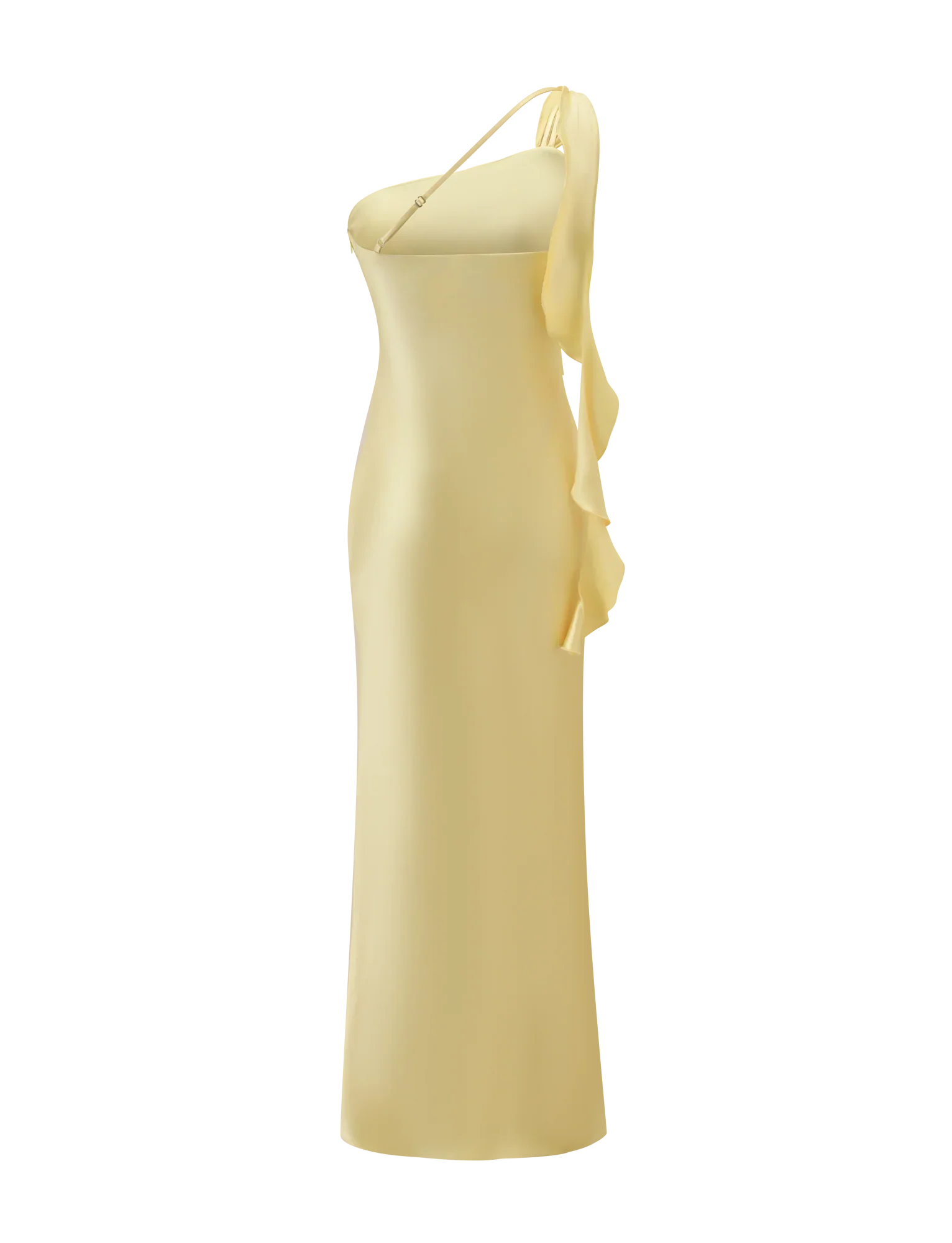 RAINEY MAXI DRESS BUTTER YELLOW