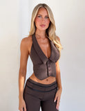 FEDRA VEST CHOCOLATE