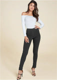 Slimming Stretch Jeggings Black