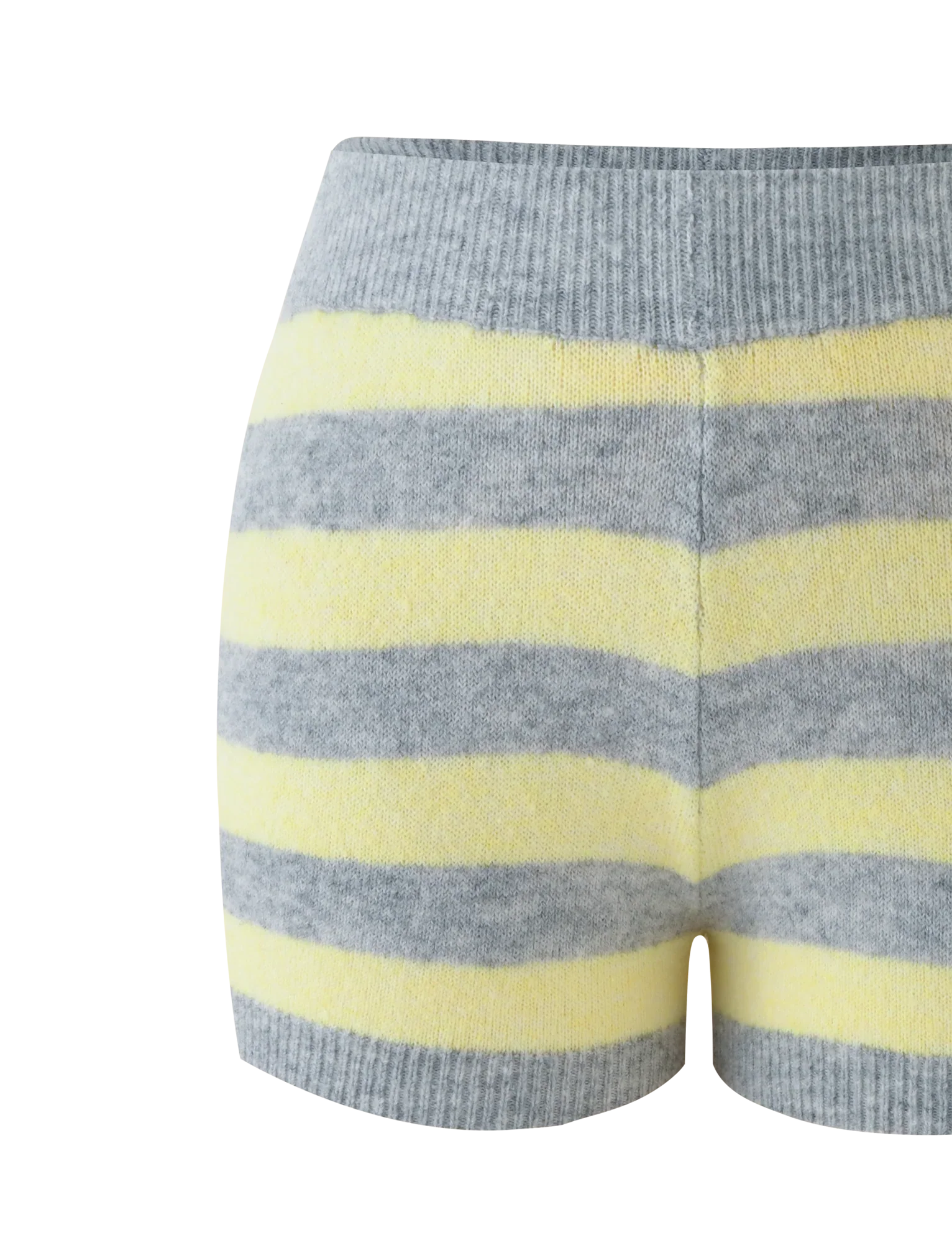 KOA SHORT YELLOW AND GREY STRIPE