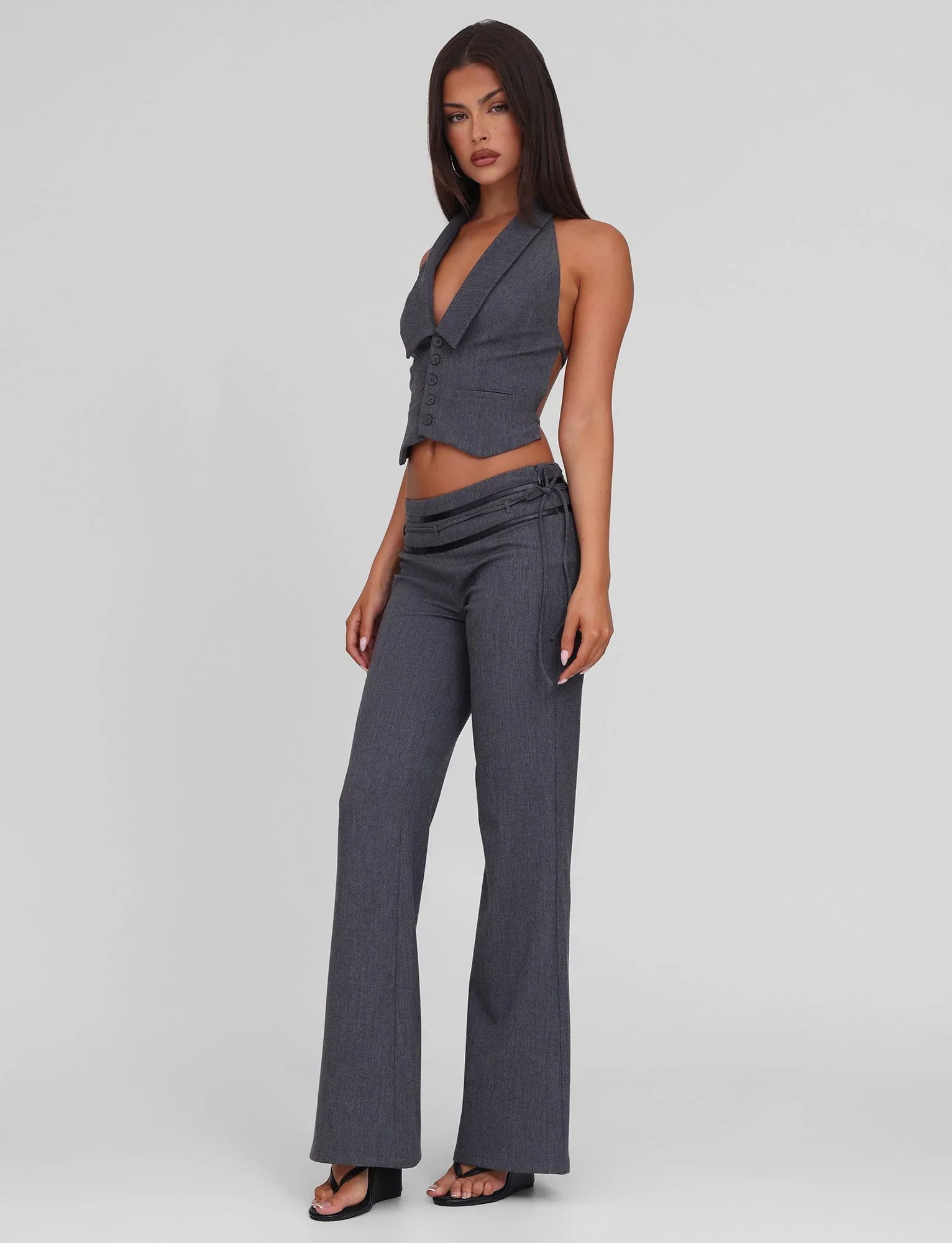 FEDRA PANT GREY