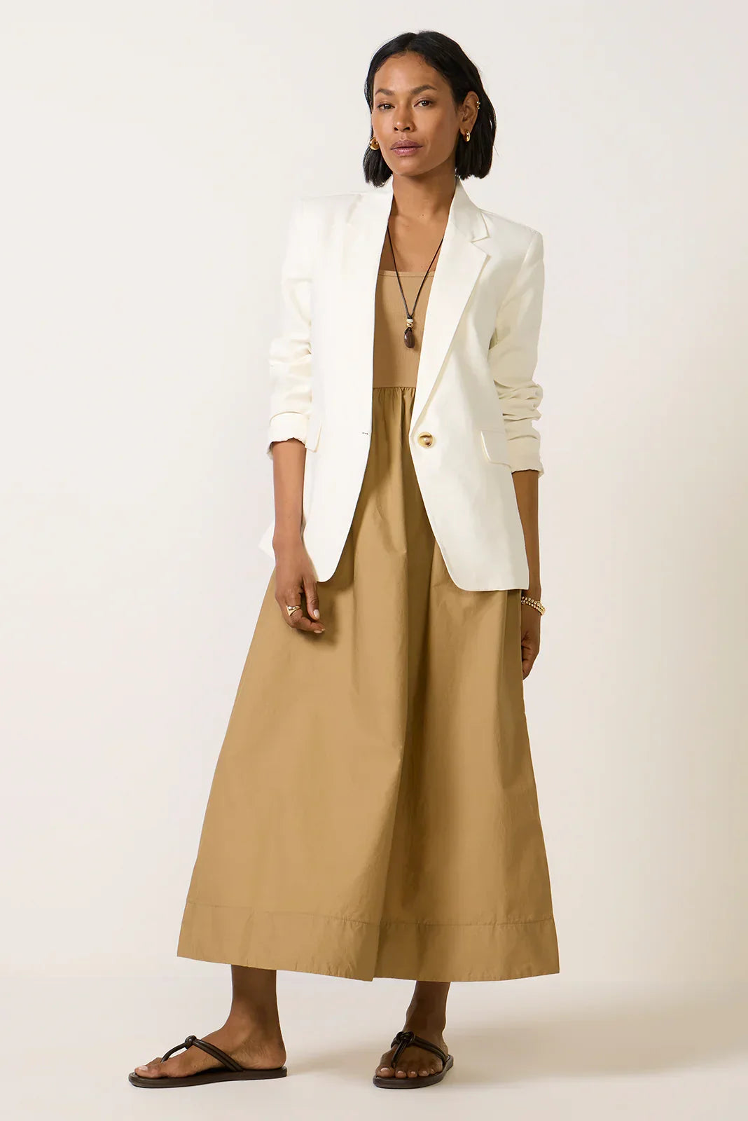 Evan Linen Blazer