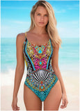 Bondi One Piece Swimsuit Mirrored Jungle