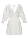 Crochet Coverup Dress Cream