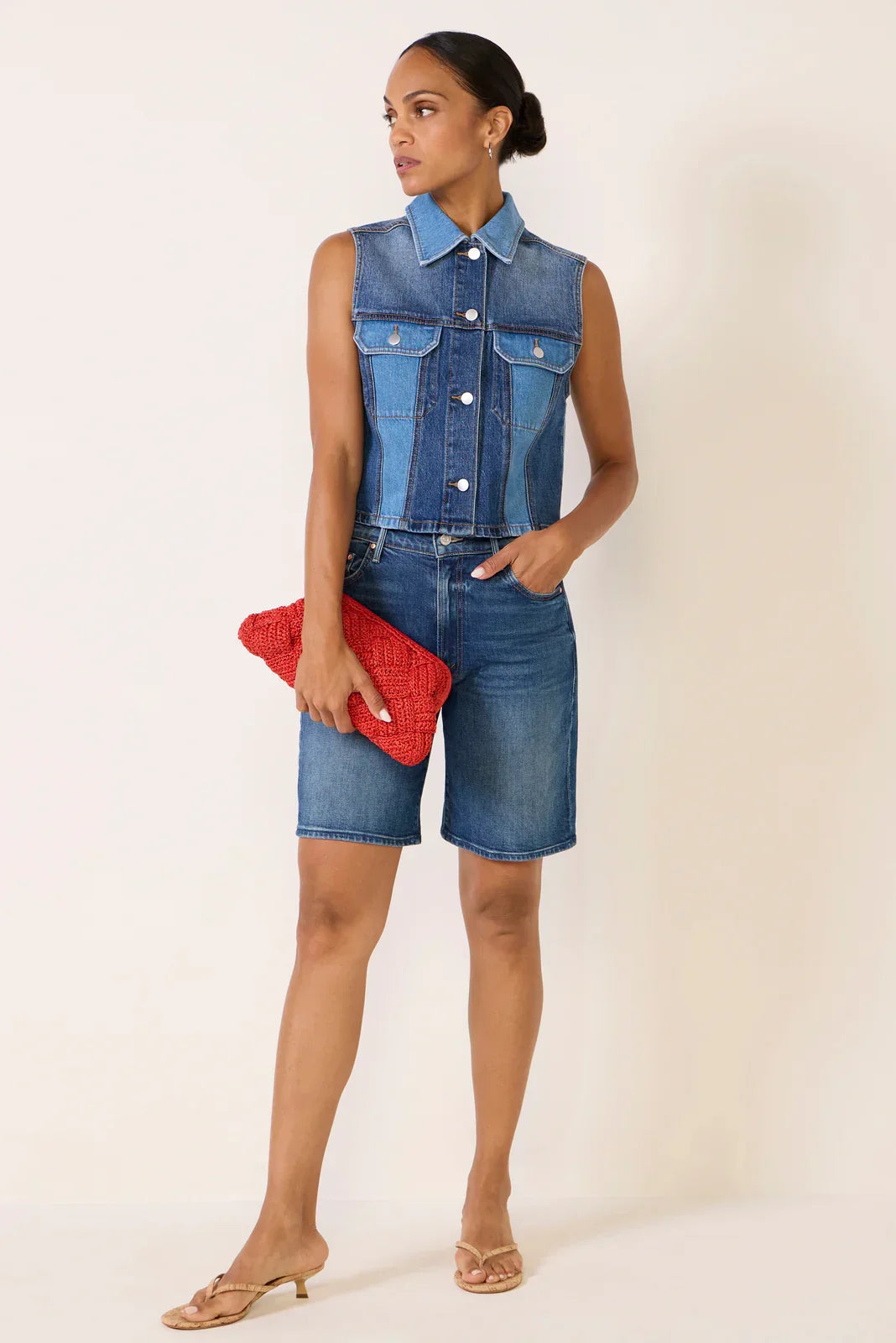 Robbie Denim Vest