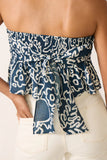 Della Strapless Top