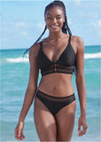 Mesh Band Moderate Bottom Black Beauty