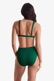Dakota Bra Emerald Lido Rib