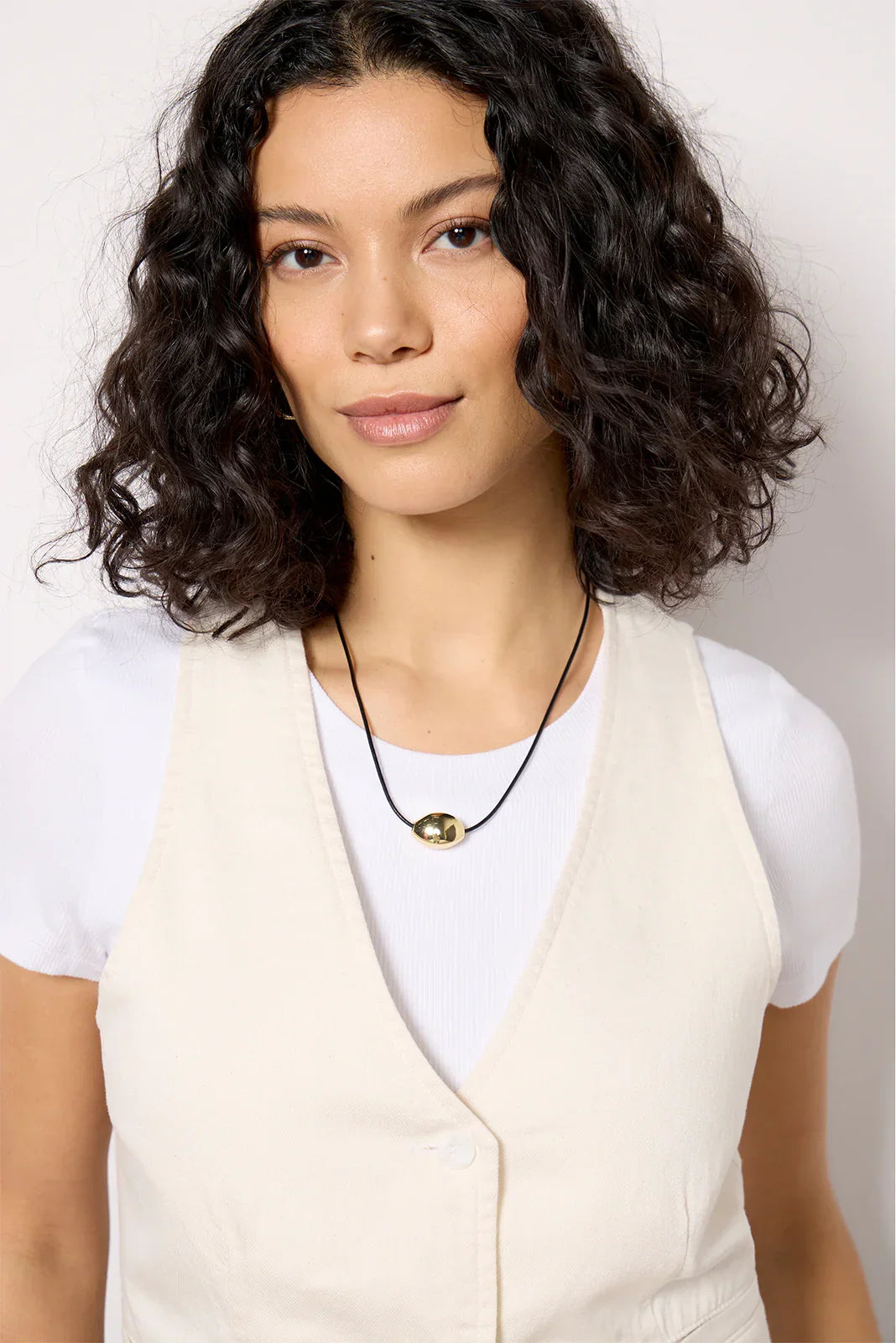 Seamed Vest